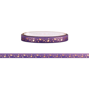 Afterglow Firefly Trail washi (5mm + rose gold foil)
