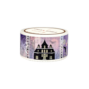 Halloween Stamps washi (25mm + silver holographic foil) - Restock - Limit 1