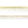 White Stardust washi set (15/10mm + light gold / light gold holographic foil) (Item of the Week)