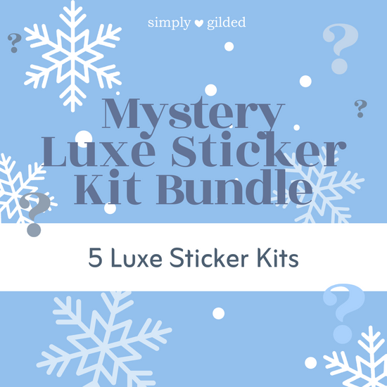 Mystery Luxe Sticker Kit Bundle