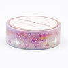 Pastel Rainbow Maps Washi (15mm + silver foil)(Item of the Week)