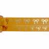 Burnt Orange Bow washi set (15/10mm + light gold foil)(Item of the Week)