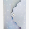 Moon Drops Constellation Scalloped Pochette + silver hardware (Doorbuster)