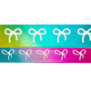 Pastel Rainbow Foil Bow Washi Set (15/10mm + white print) (Item of the Week)