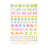 Simply Charmed Beads Stickers (Deco Sheet + light gold / iridescent bubble overlay)