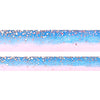 Aquamarine / Pink Ombré Stardust washi set (15/10mm + aurora pink / silver sparkler holographic foil) (Item of the Week)