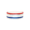 Patriotic Color Block Washi set of 3 (5mm +  silver holographic sparkler foil)