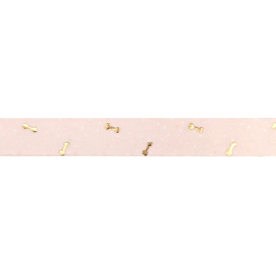 Winter Beagle Bone print washi (10mm + light gold foil)