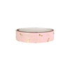 Winter Beagle Bone print washi (10mm + light gold foil)