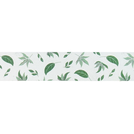 Mother Earth Plants washi (15mm + silver foil)