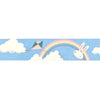 Rainbow Kites Washi (15mm + silver foil)