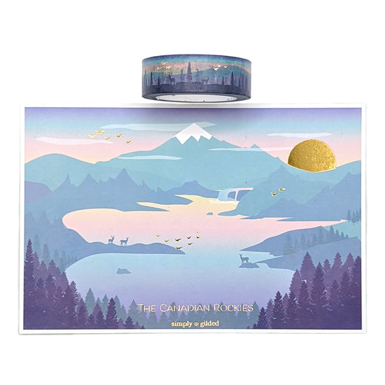 The Canadian Rockies Passport Set (15mm + light gold foil)