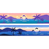 Dolphin Paradise washi set of 2 (15mm + silver holographic foil) (Item of the Week)