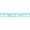 Spring Cottage Swans washi (10mm + silver foil)