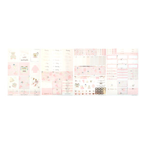 Baby, It's Cold Outside Luxe Sticker kit + rose gold foil