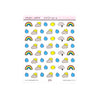 PX34 Juniper xoxo FAIR WEATHER FRIENDS sticker sheet
