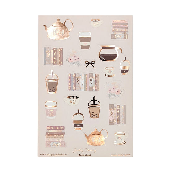 Sunday Morning (Deco Sheet + rose pink foil)