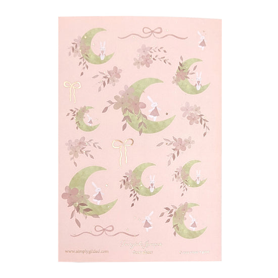 Fairytale Juniper (Deco Sheet + rose gold foil)