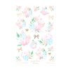 Spring Florals (Deco Sheet + light gold foil)