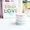 Color Love washi box set of 4 (10mm)