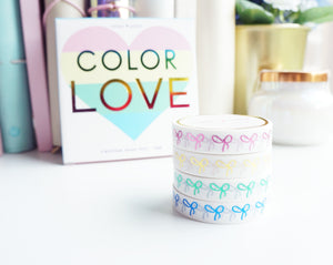 Color Love washi box set of 4 (10mm)