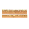 Chocolate Milk Stardust Washi Set (15/10mm + light gold / light gold glitter foil)