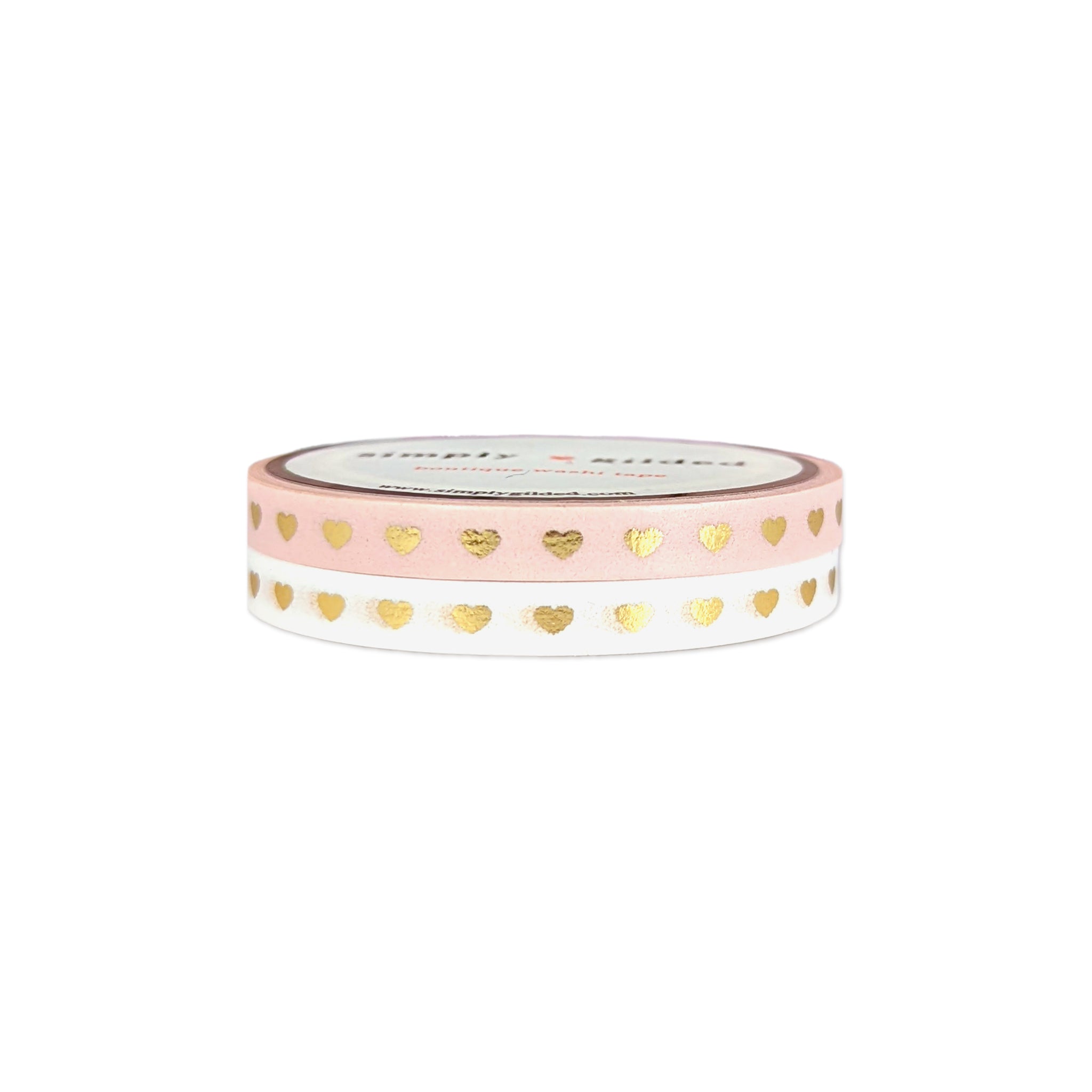 Princess Purple Stardust washi set (15/10mm + pink / aurora pink foil)