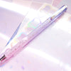 Dreamer Engraved Gel Ink Pen (silver holographic hardware)