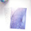 Iridescent Ink Vellum/Acetate set of 2 (silver holographic foil) - Doorbuster!