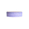Purple Heart Lace Scallop washi (12mm + iridescent bubble glitter overlay)
