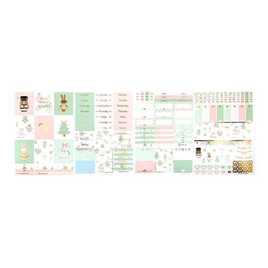 Nutcracker Luxe Sticker Kit (light gold foil)