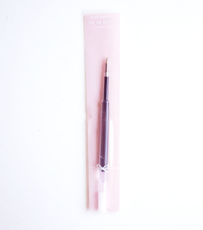 50-Pack Neutral Ink Gel Pen Refills - 0.5mm & 0.38mm Tips For Smooth Writing