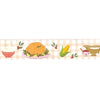 Thanksgiving Dinner washi (15mm + light gold foil)
