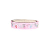 Pastel Pink Christmas Lights washi (10mm + silver foil)