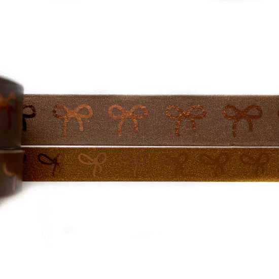 Chocolate Washi Set (15/10mm + chocolate foil)