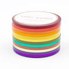 WASHI 5mm set of 6 - Fall Tone-on-Tone COLOR BLOCK (Classic Fall)