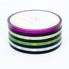 Holoween Color Block washi set of 4 (5mm+ black print + holographic) - Restock