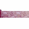 WASHI 15mm - Wild Forest Print + rose gold foil (Burgundy/pink)