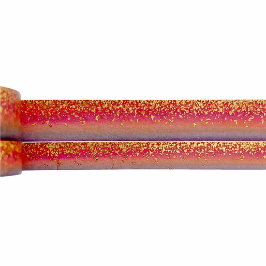 WASHI 15/10mm - Fiery FALL Sunset Ombré STARDUST + holographic gold/rose gold foil