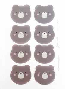 Letter Beads Stickers (Deco Sheet) (you pick)