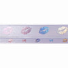 Purple Orchid Lips & Bows Washi Set (15mm/7.5mm - aurora pink foil)