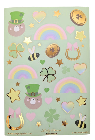 Lucky Charm (Deco Sheet + light gold foil) (Item of the Week)