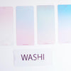 ROSE GOLD Washi Cards - rose gold foil (washi cards)