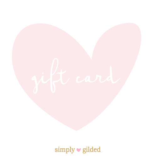 simply gilded Gift Card